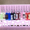 JWEIJIAO Resin Wine Bottle Dangle Earrings For Women 2021 Red,Yellow,Blue 7 colors random label Drop Earrings Simulation Jewelry 2