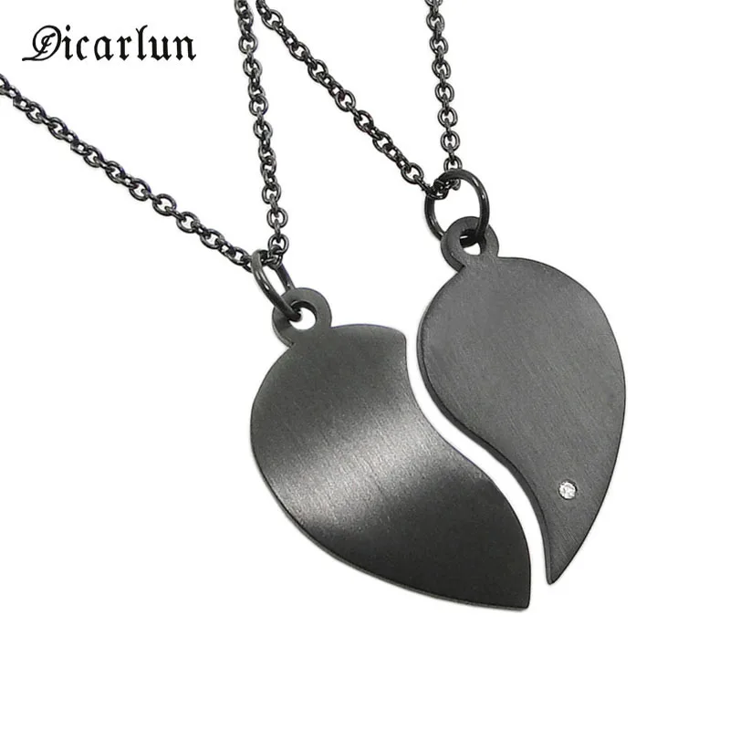 View Heart Pendant For Couples Pictures