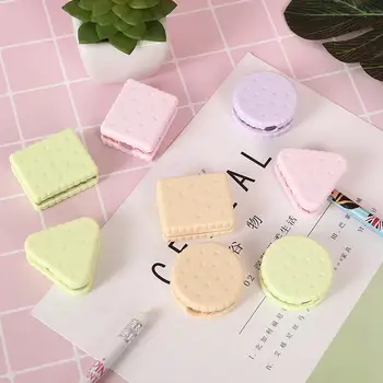 

1000pcs/lot Cute Cookie Sharpener School Supplies Boys Girls Pencil Sharpener Creative Stationery
