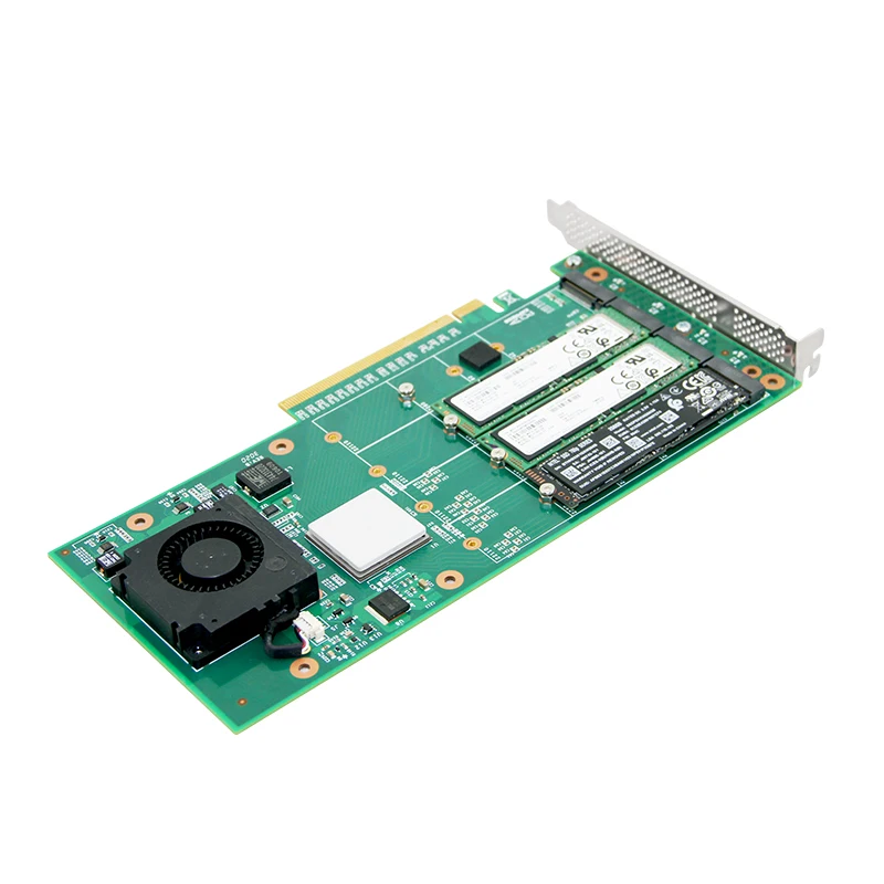 M.2 key SSD exp card ANM24PE16  Quad port PCIe3.0