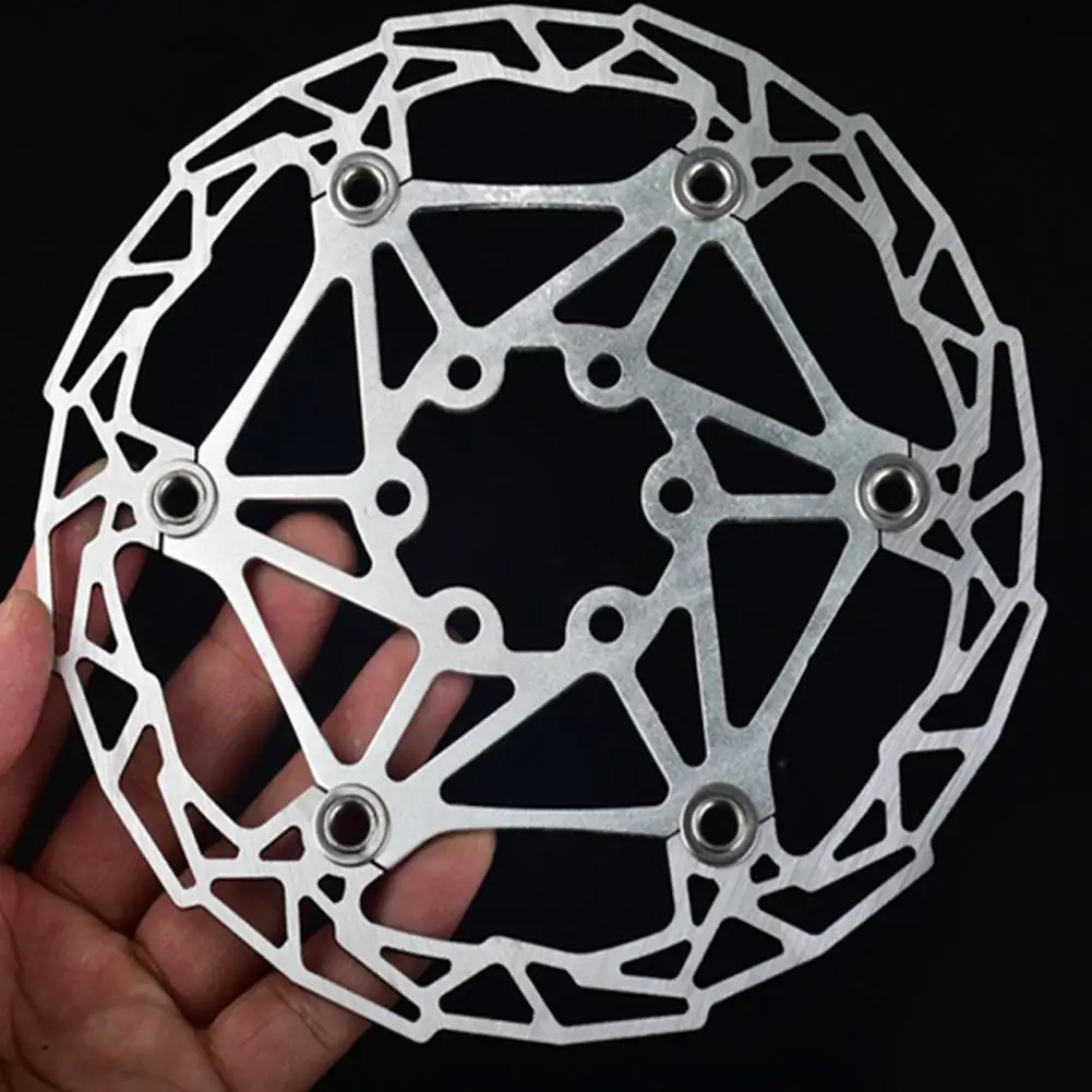 GloryStar, 1 шт., 160 мм, плавающий диск, шестиконтактный плавающий диск, Ультра-яркий светильник, тормозной диск для горного велосипеда, уменьшает теплоотдачу