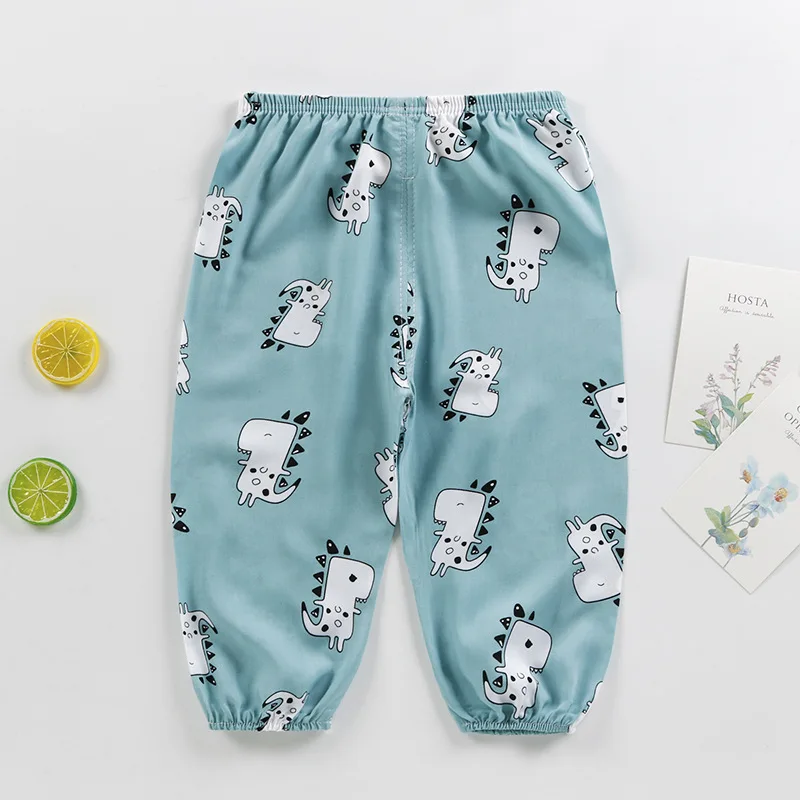 

Spring Summer Kids Pants Boys Girls Mosquito Pants Kids Home Mosquito Pants Thin Section Bloomers Baby Air Conditioning Pants