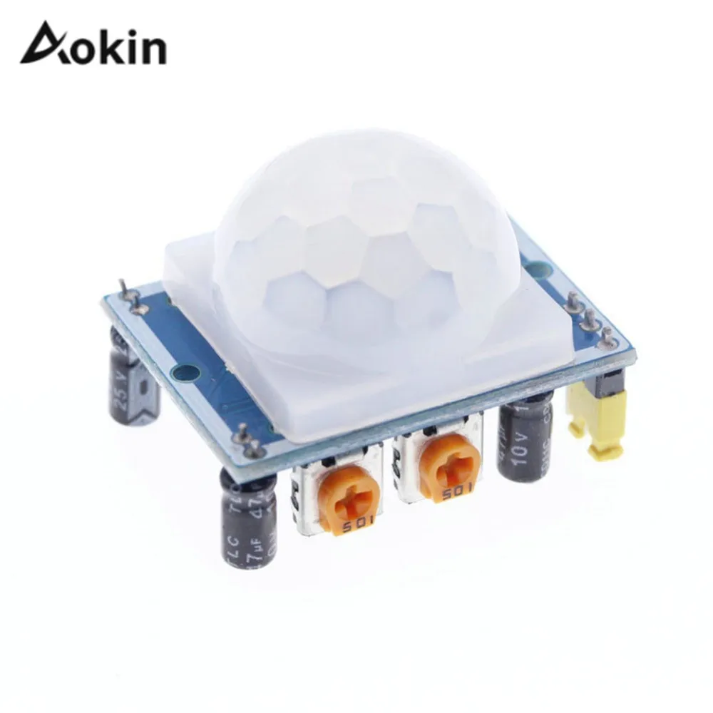 Motion Sensor Module SR501 HC-SR501 2color Adjust IR Pyroelectric Infrared PIR Detector For Arduino Diy Kit | Электроника
