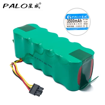 

PALO 14.4V 3500mAh Vacuum Robot Battery for Kitfort KT504 Haier T322 T321 T320 T325/Panda X500 X580/Ecovacs Mirror CR120/Dibea X