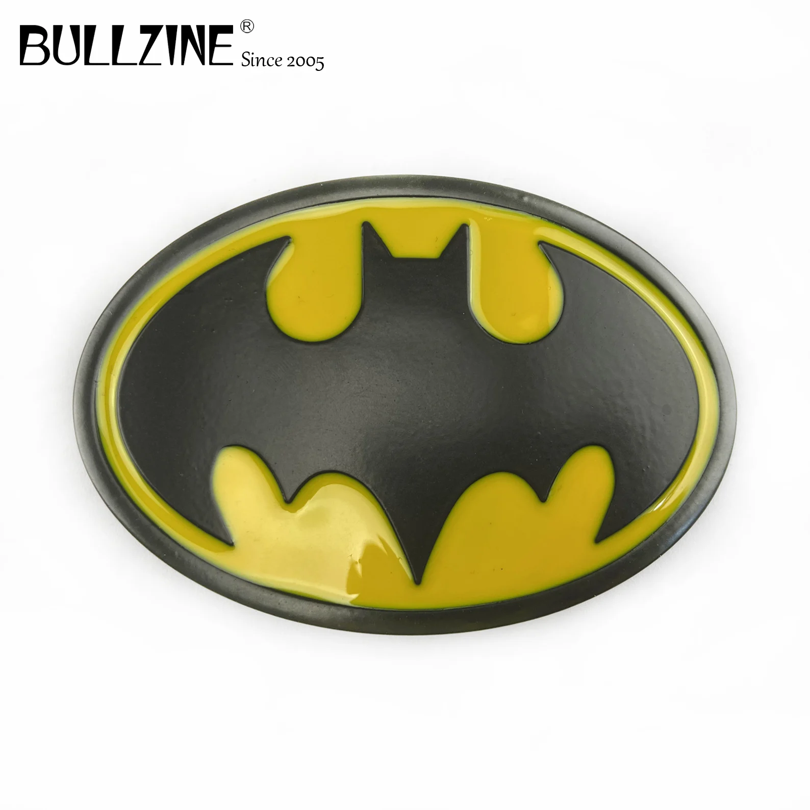 Пряжка для ремня Bullzine с черным покрытием FP 02052 подходит шириной 4 см|batman belt buckle|belt