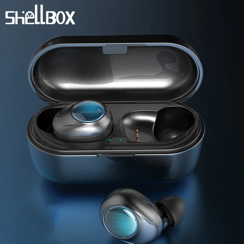 TWS Bluetooth наушники 5 0 в стерео спортивные беспроводные вкладыши с шумоподавлением