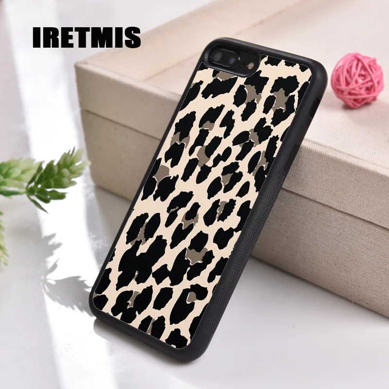 Iretmis 5 5S SE 6 6S Мягкий ТПУ силиконовый чехол для телефона iPhone 7 8 plus X Xs 11 Pro Max XR