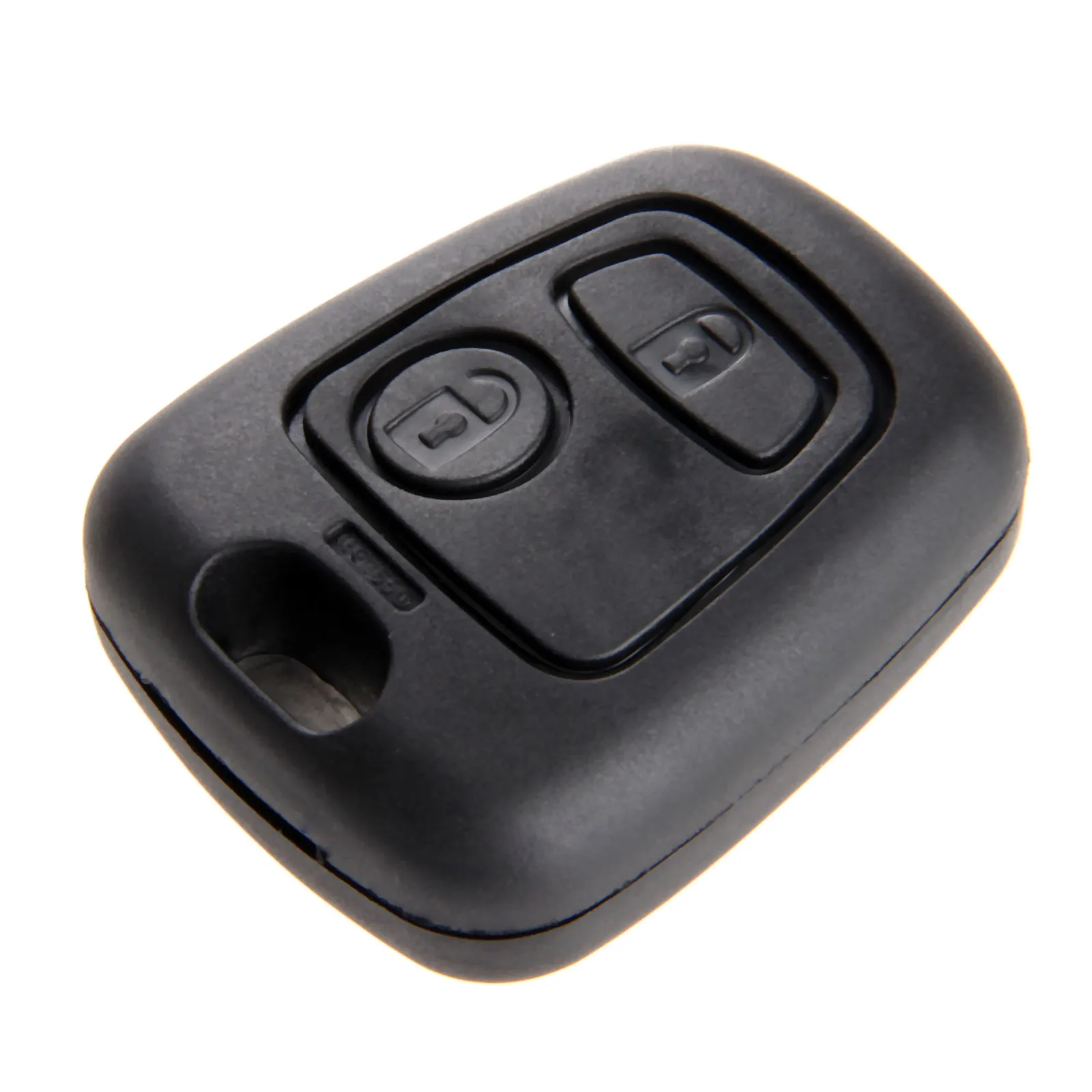 2 кнопки авто ключ пустой Fob оболочка Замена чехол Обложка для Peugeot 107 207 307 407 106 206 306