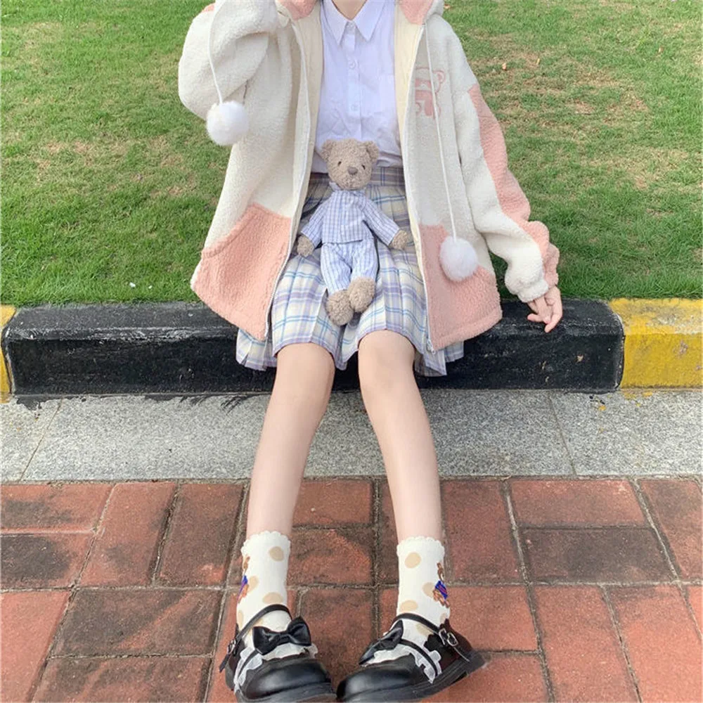 Waliicorners Warm Hip Hop Hoodie Harajuku Zipper Women Special Cute Gothic Sweatshirt 7 H051d39b7ee89406490c57d68e18be959c