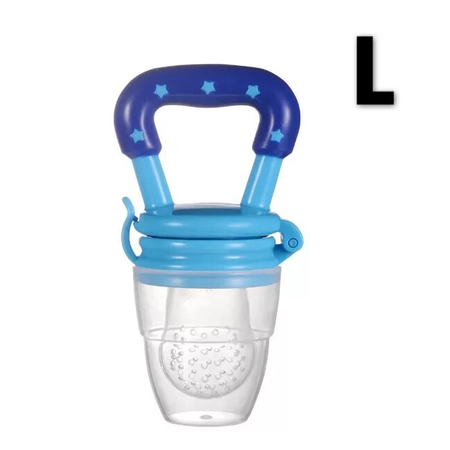 blue L Узнайте для кормления питья воды соломенная ручка бутылочка для кормления подающий инструмент детская соска свежий еда, молоко бутылочки для кормления, соска - Цвет: blue L