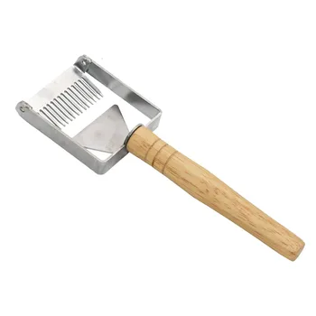 

Wooden Handle Needle Honey Knife Sparse Shovel Cutter Honey Scraper Bee Shovel Comb Uncapping Fork Beekeeping Tools