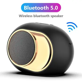 

2020 new Outdoor Portable Stereo Loudspeaker Bass TF AUX Wireless Bluetooth 5.0 Speaker drop shipping
