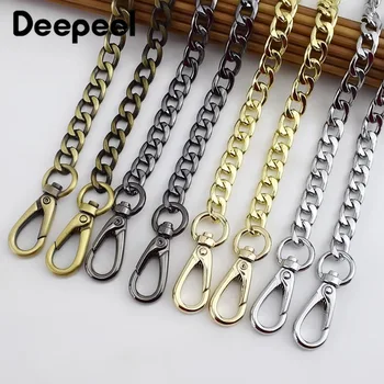 

Deepeel 1pc60/100/110/120cm Handbag Metal Bag Chains with Buckles DIY Bags Replacement Shoulder Straps Hardware Parts Accessory