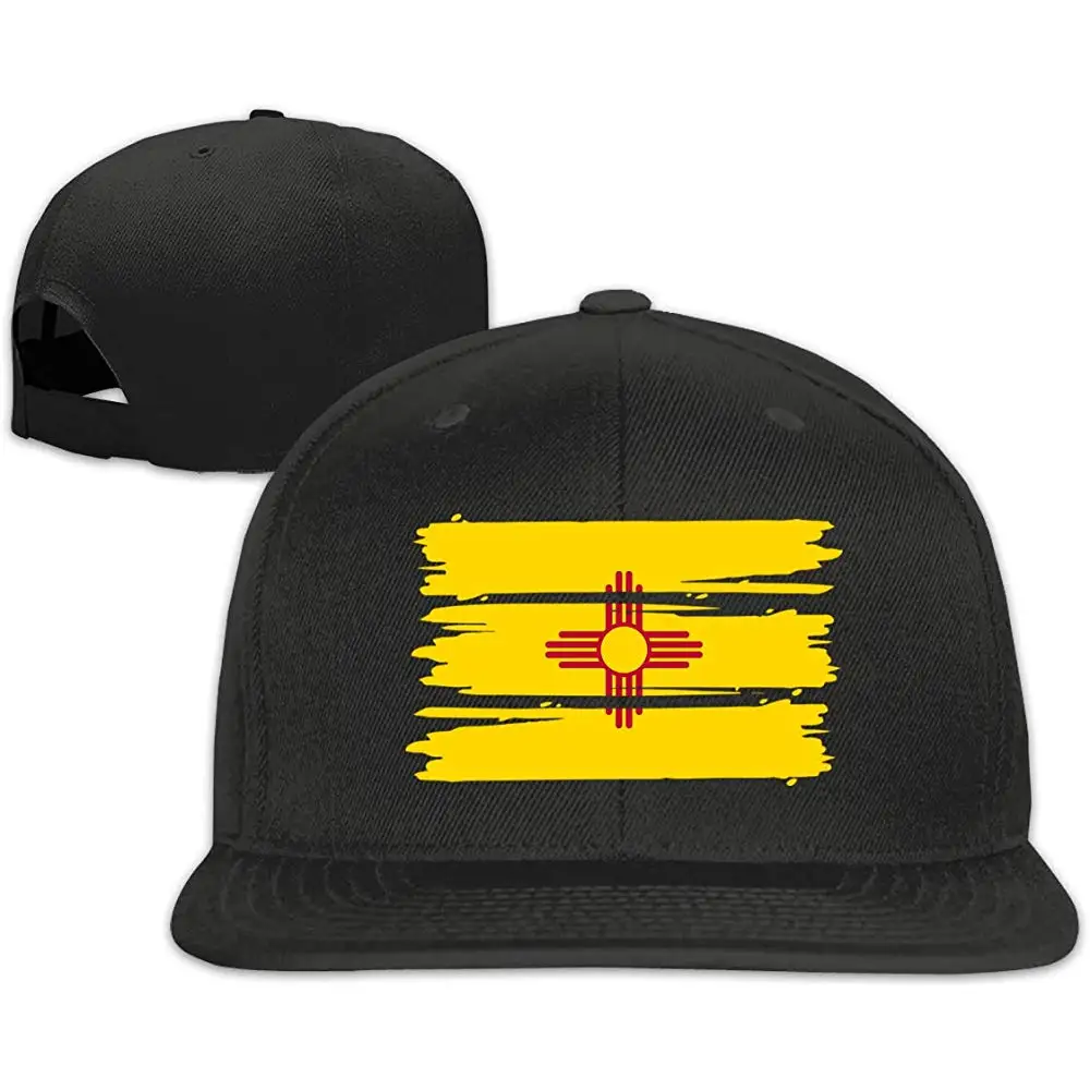 Бейсболка с флагом Нью-Мехико для мужчин и женщин, Бейсболка унисекс в стиле хип-хоп