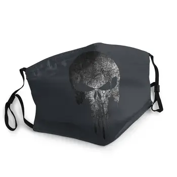 

Punisher Unisex Washable Mouth Face Mask Anti-Dustproof Mask Protection Cover Respirator Mouth Muffle