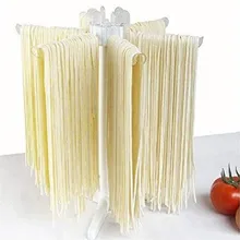 Suporte de cozinha espaguete manual pendurado fácil limpo dobrável pasta secagem rack rotação acessórios macarronete titular casa ferramentas