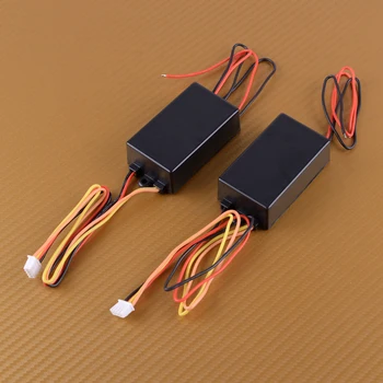 

DWCX 1 Pair 3 Step Sequential Flow Semi Dynamic Chase Flash Tail Turn Signal Light 12V DC Module Boxes