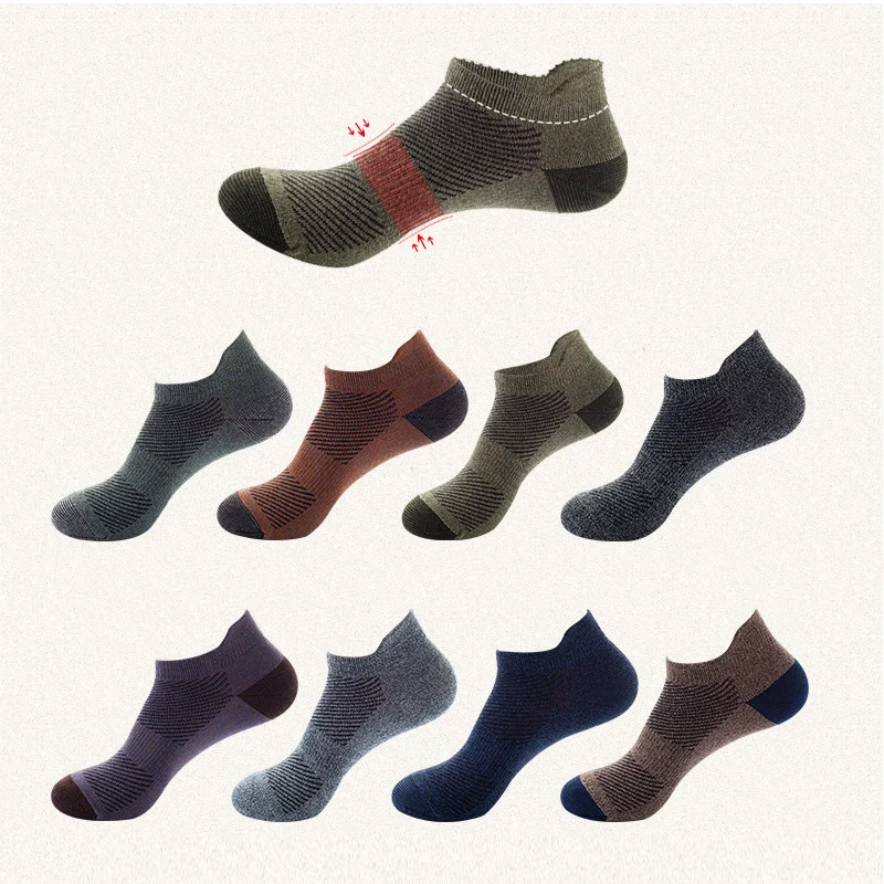 

Men short socks pure colors business style ankle sock luxury combed cotton Spring Summer brand new high quality