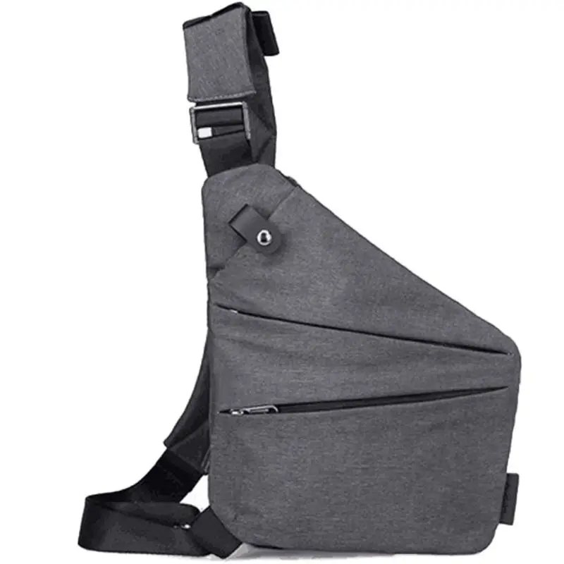 Мужская модная Левая Правая нагрудная сумка для активного отдыха спортивная сумка на плечо многофункциональная сумка через плечо F42A