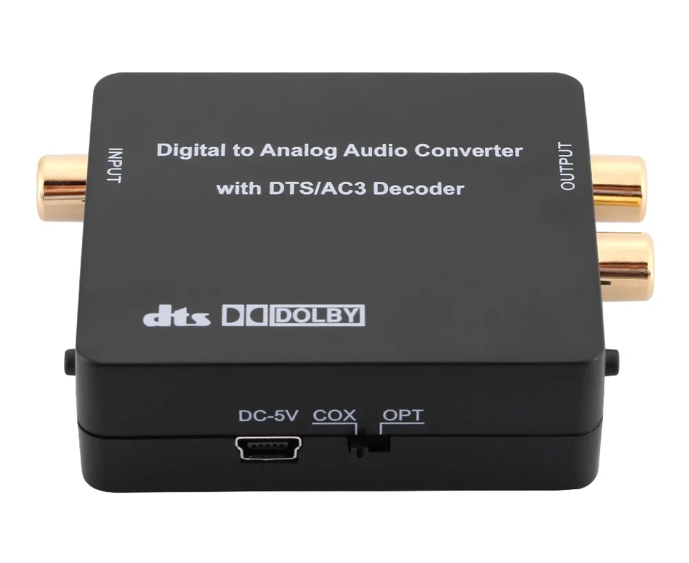DTS Dolby AC3 5,1 канальный аудио декодирование 24 бит 192 кГц с Цифровой оптический коаксиальный аналоговый регулятор громкости DAC конвертер