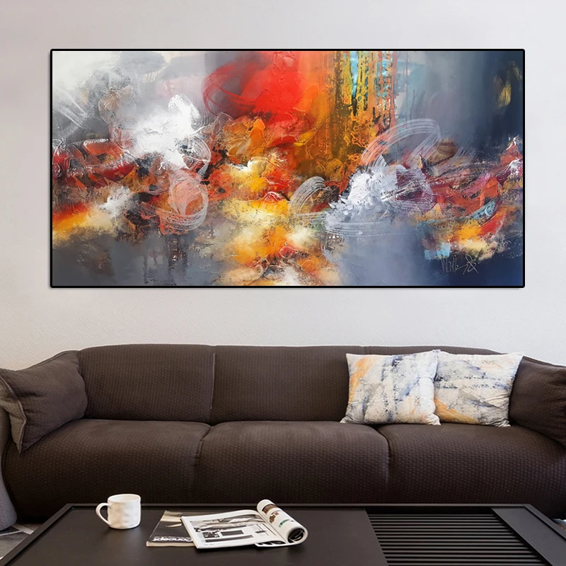 abstract oil painting