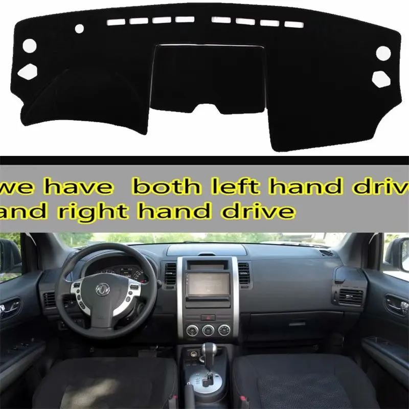 For Nissan X-Trail Xtrail 2007 2008 2009 2010 2011 2012 2013 Dashmat Car-styling Accessories Dashboard Cover Car Dash Mat Sun |