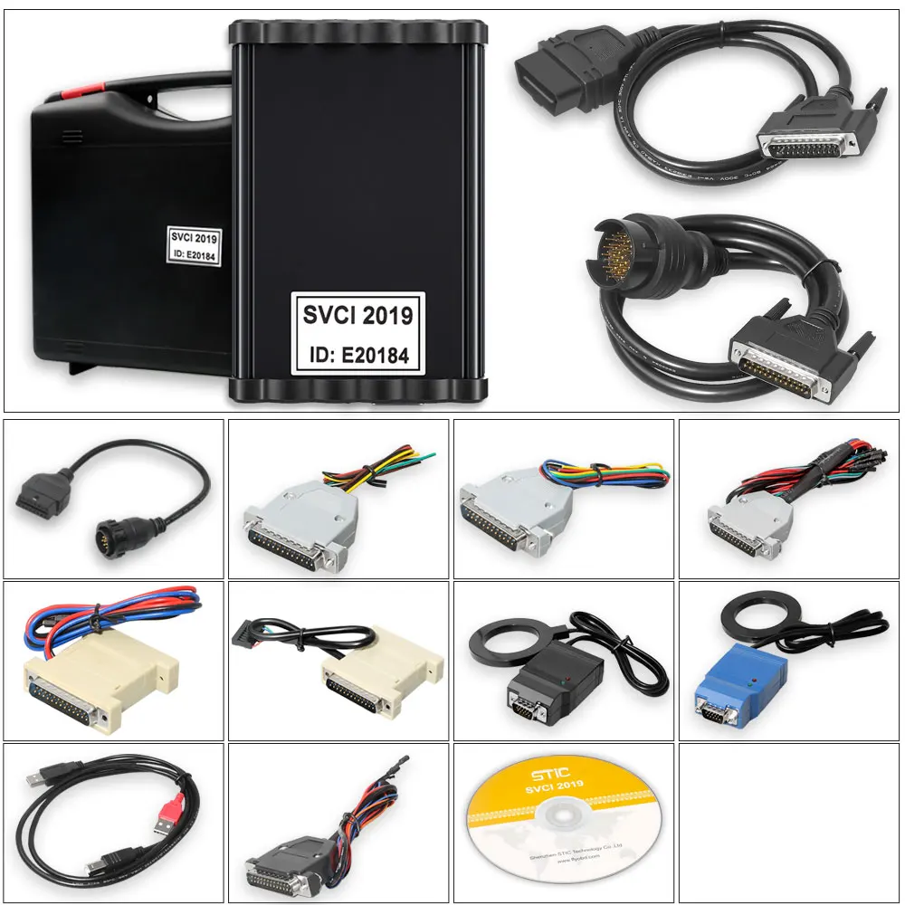 SVCI SVCI FVDI OBD2 ключевой программист FVCI VVDI2 V2015 V2014 FVDI J2534 без ограничений Fvdi abrites commander