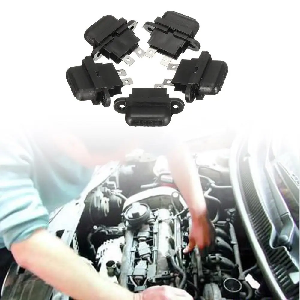 30A Amp Auto Car Boat Trunk Standard Blade Fuse Holder Box with Cover Car Automobiles Accessories 5Pcs/lot