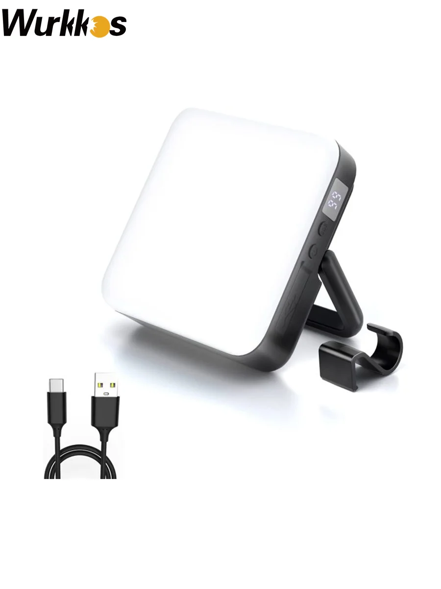 캠핑랜턴 휴대용 캠핑 조명, USB 충전 AA 배터리, 캠핑용 랜턴 및 텐트 조명세트, 분위기 있는 텐트 라이트, 레트로 디자인 말 램프, 현관용 COB 조명 10 Wurkkos LED 캠핑 랜턴 USB 충전식 300LM 8000mAh 좋은 런타임 무단 변속 4 모드 보조베터리 Charing 자기