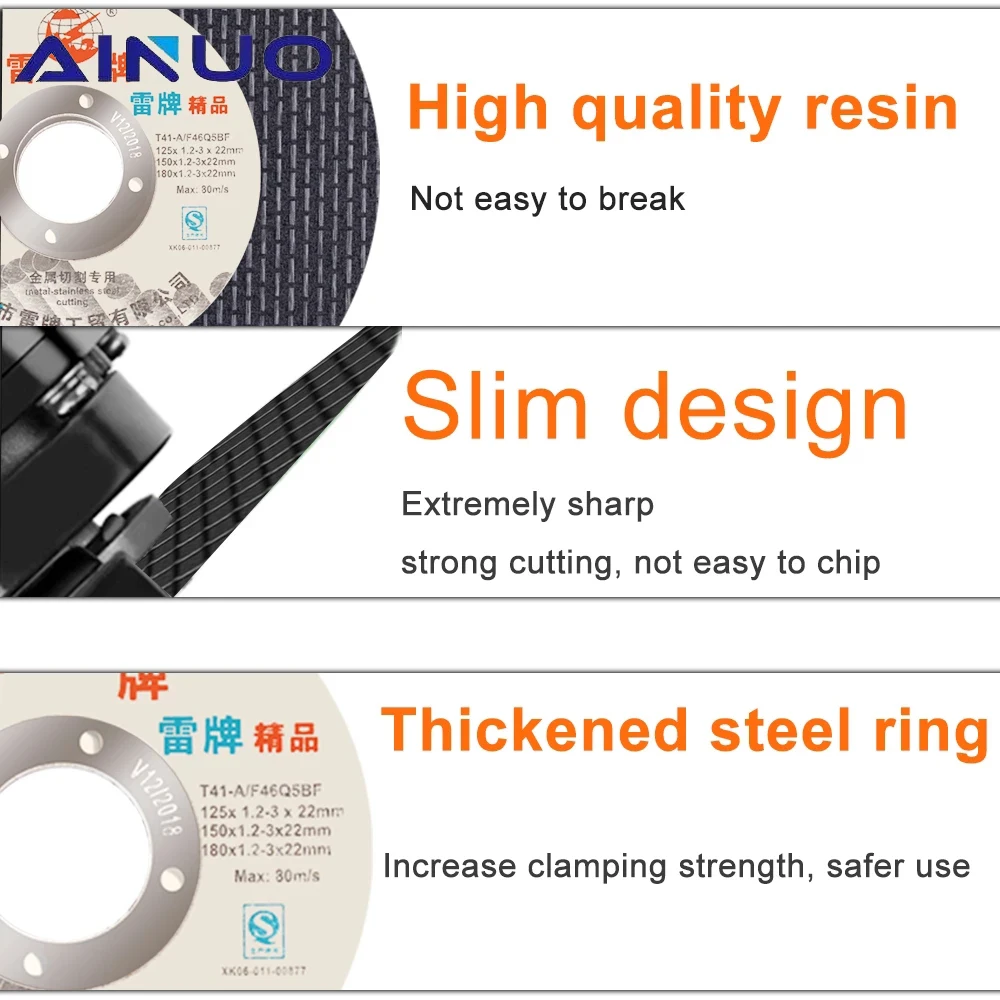7&ldquo; Cutting Discs Metal Grinding Cut Off Wheels Resin Blade Flap Sanding Disc Angle Grinder Wheel 1-20Pcs