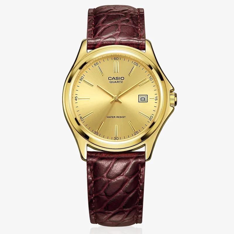 Casio Часы новые простые горячая распродажа Роскошные брендовые Мужские часы Мужские кварцевые часы мужские водонепроницаемые повседневные наручные часы relogio MTP-1183 - Цвет: MTP-1183Q-9A