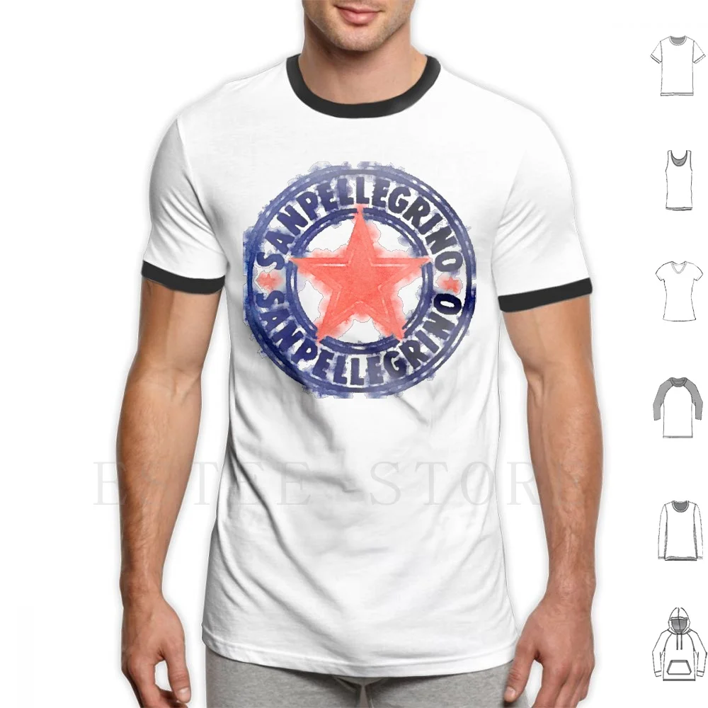San Pellegrino T Shirt T Shirt Uomo Cotone 6Xl San Pellegrino S Pellegrino Bevanda Italiana Soda Chinotto Italia Pop