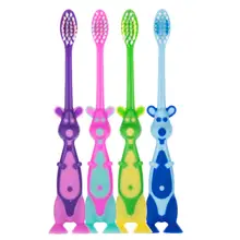 35# дети мультфильм кенгуру ручка дети милые мягкие щетинки обучение зубная щетка уход за зубами инструмент зубная щетка