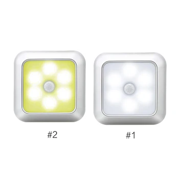 

Induction Light Cabinet Lights Energy Saving Portable Night Light LED Night Lights PIR Sensor Battery Power Camping Emergency