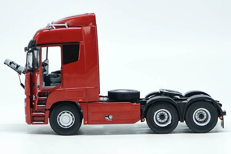 1:36 литье под давлением модель для Foton Daimler Auman GTL грузовик трактор Игрушечная машина из сплава миниатюрная коллекция подарки тракторный прицеп
