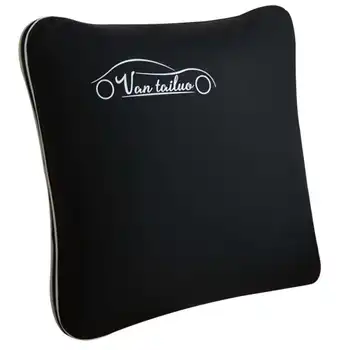 

E-FOUR Travel Quilt Waist Support Car Pillow all in 1 Leather Cover Folding Pillow Open to be Blanket Perfect for Travel in Cars