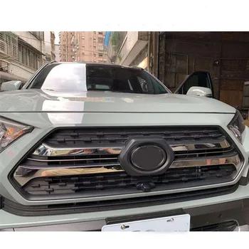

Stainless Steel Front Center Grille Grill Decorative For Toyota RAV4 2019 2020 AX50 Accessories Cover Trim