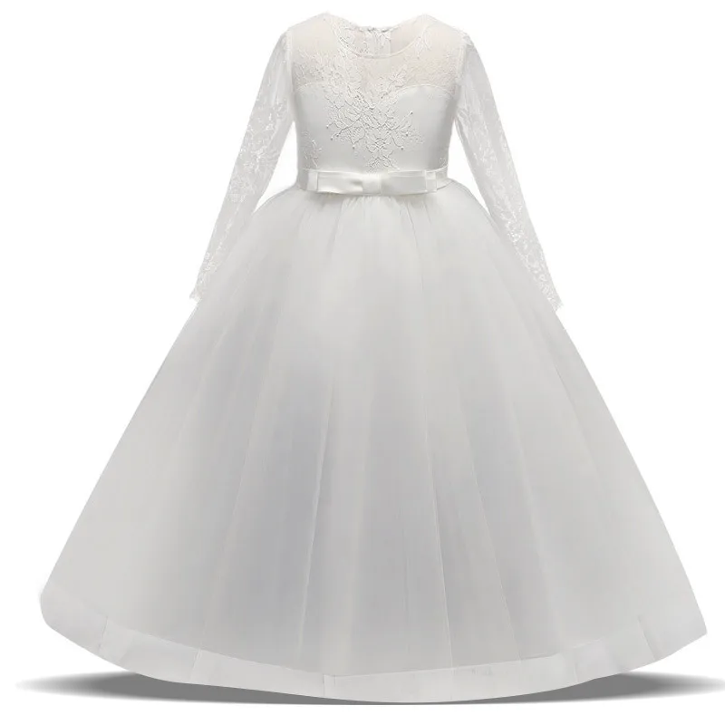 Винтажное платье с цветочным узором для девочек на свадьбу; вечернее детское платье принцессы; праздничное длинное платье; Детские платья для девочек; официальная одежда - Цвет: Style 1