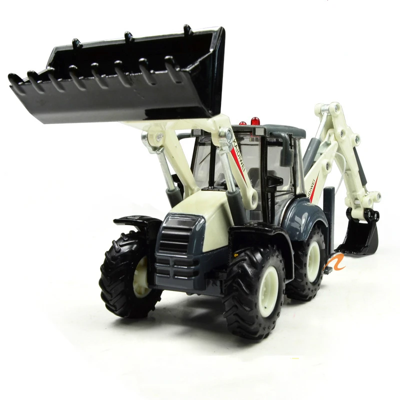 

Track Mustang Superfly Forklift Model Cars for Boys Gifts Children Simulation 1:50 Alloy Crawler Excavator Engineering Truck Toy