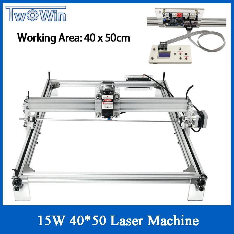 15W Big Laser Power 4050 Laser Machine Desktop DIY