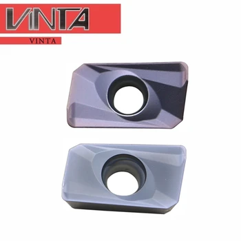

10pcs/lot lathe milling inserts APMT 1135 1604 APMT1604 H2 carbide insert CNC turning tools blade milling cutters APMT1135 PDER