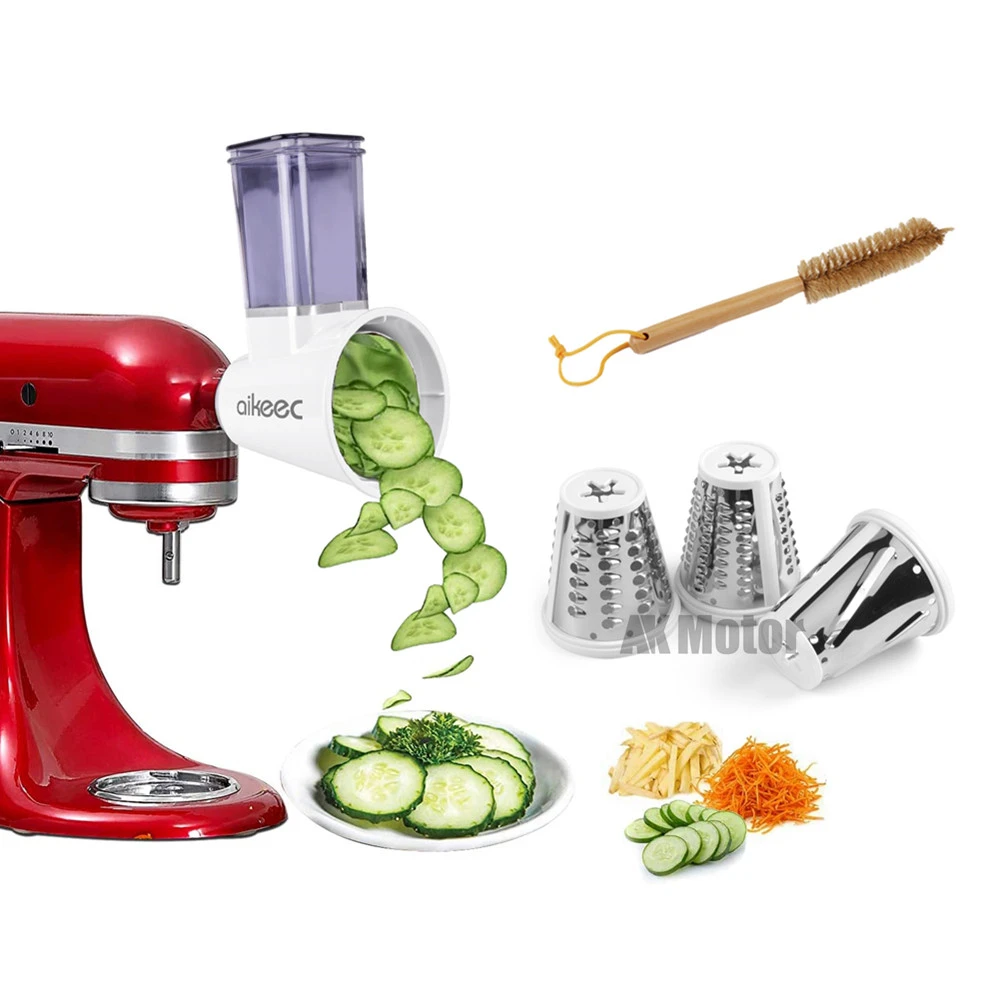 Slicer Shredder Attachment For Kitchenaid Stand Mixers Cheese Grater Attachment Vegetable Slicer Attachment Salad Maker Outdoor Stoves Aliexpress