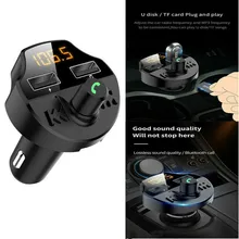 Беспроводной Bluetooth fm-передатчик радио автомобильный комплект MP3 музыкальный плеер