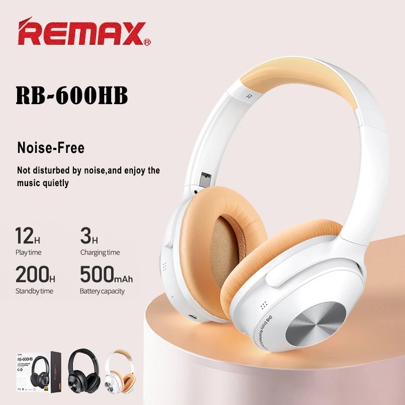 REMAX Wireless Headphones Bluetooth HIFI Stereo Earphones Noise free Profession CSR5 0 Chip All inclusive Earmuffs Headphones
