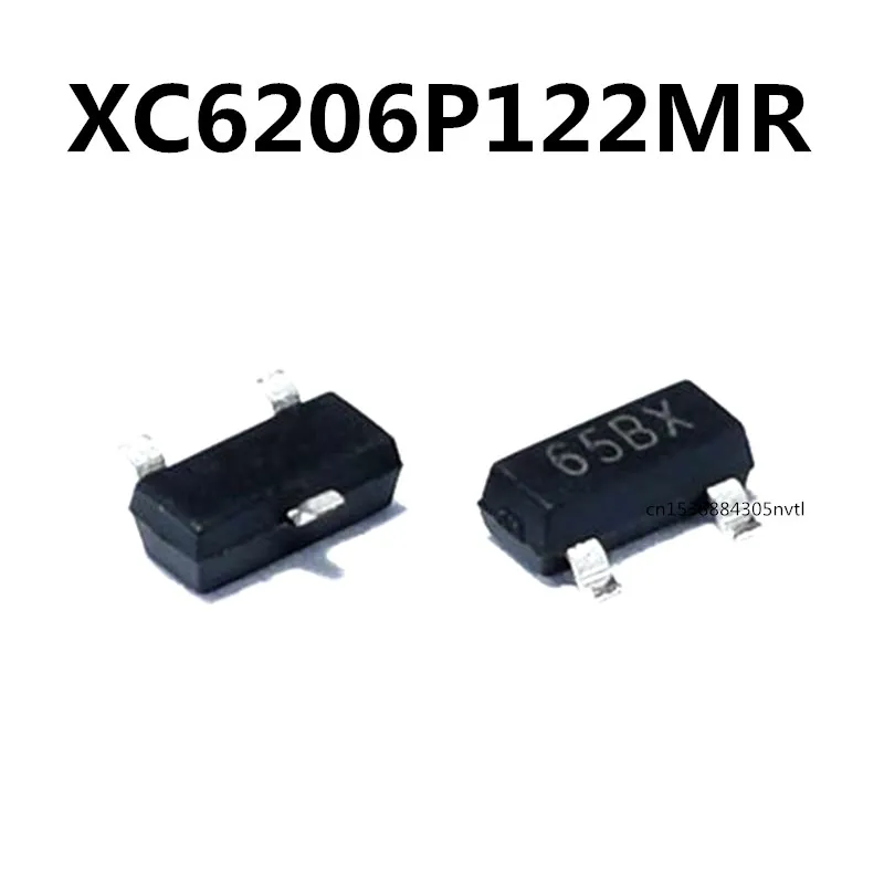 

Original 20pcs/ XC6206P122MR 65BX 1.2V 250MA SOT23-3