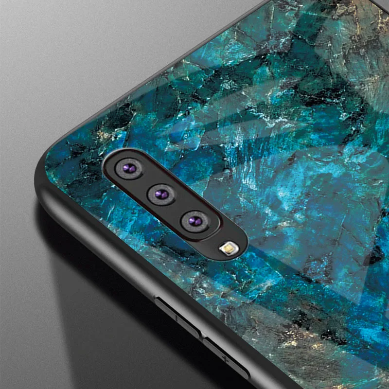 Мрамор закаленное Стекло чехол для samsung Galaxy M30S A50S A70 A10S A20S A30 A40 A60 A80 A90 S9 S8 Примечание 10 плюс S10 5G чехол s