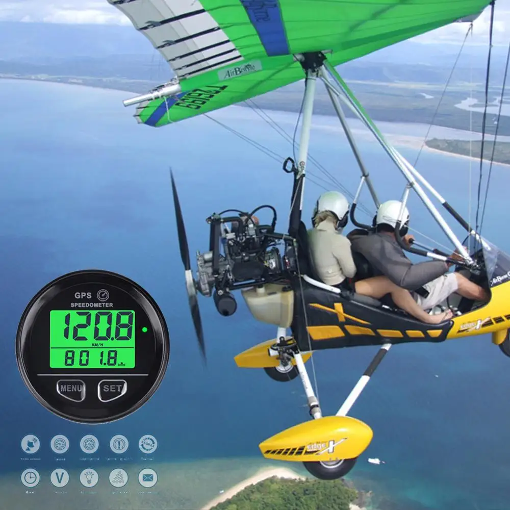 Водонепроницаемый цифровой GPS измеритель скорости Runleader SM001 счетчик для