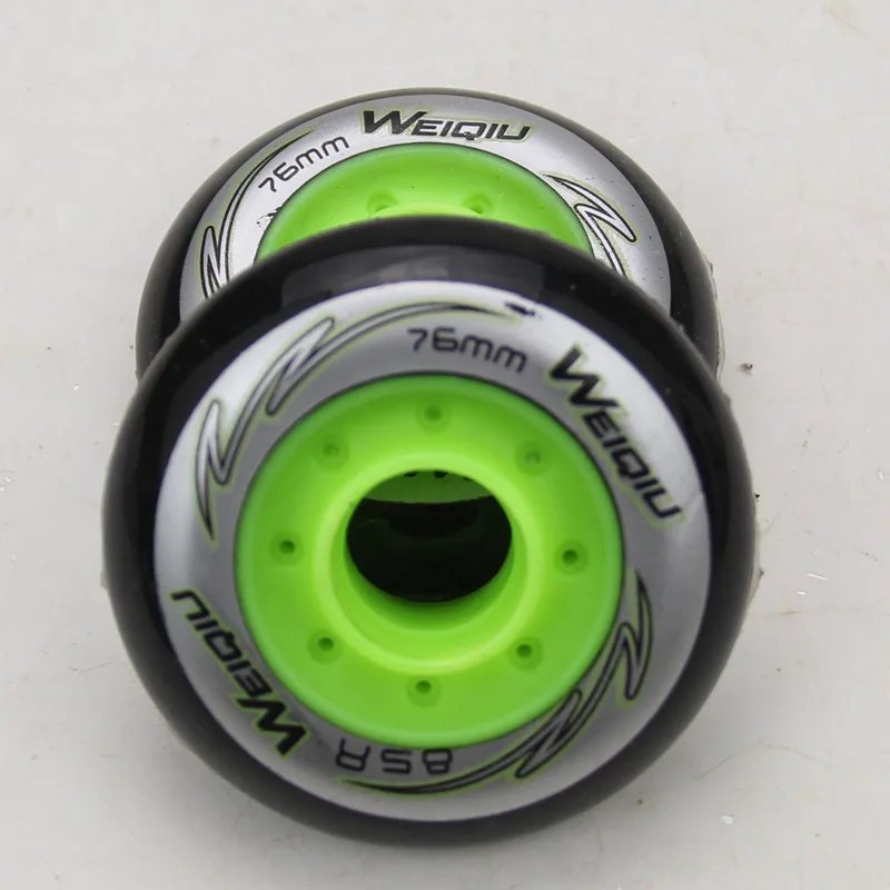 Inline skates wheels 85A 80mm 76mm 72mm skating wheel tire for SEBA FSK Slalom HV High KSJ IGOR ruedas ABEC7 bearing spacer 4pcs