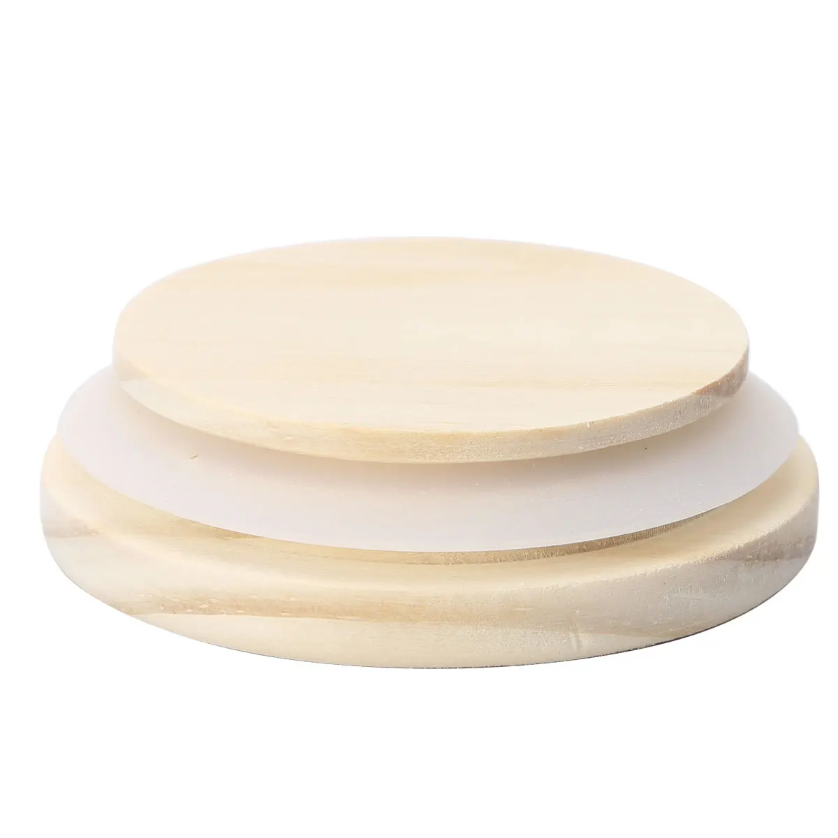 4 шт./компл. зеркальные крышки емкость для питьевой чашки Деревянные из сосны