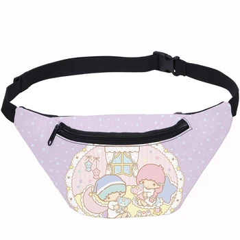 

VEEVANV Women Waist Bags 3D Little Twin Stars Printing Belt Bag Running Fanny Packs For Girls Hip Bum Belly Bag Lady Chest Bags